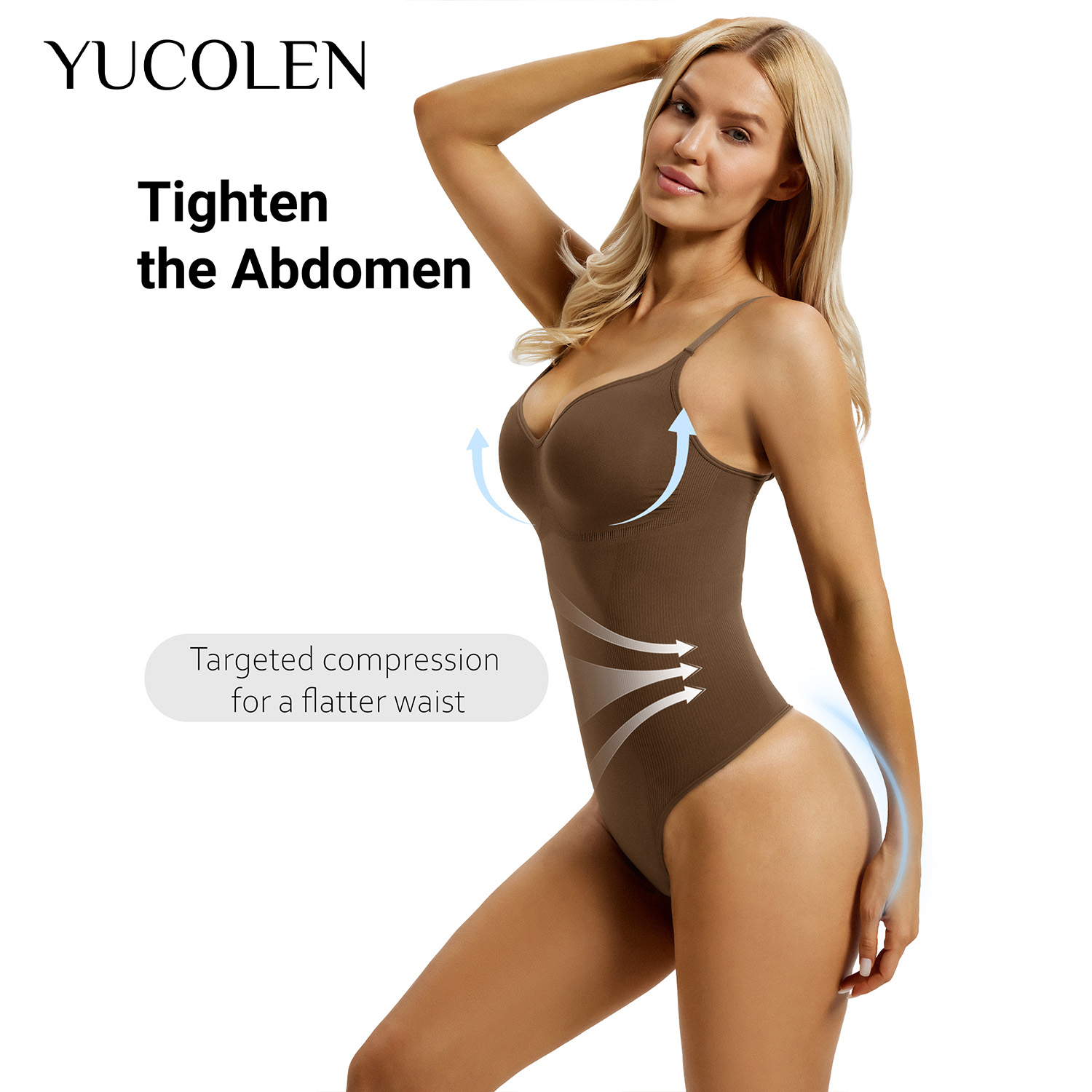 YUCOLEN Body moldeador con cue - Shapewear Bodysuit Firm reseña y precio
