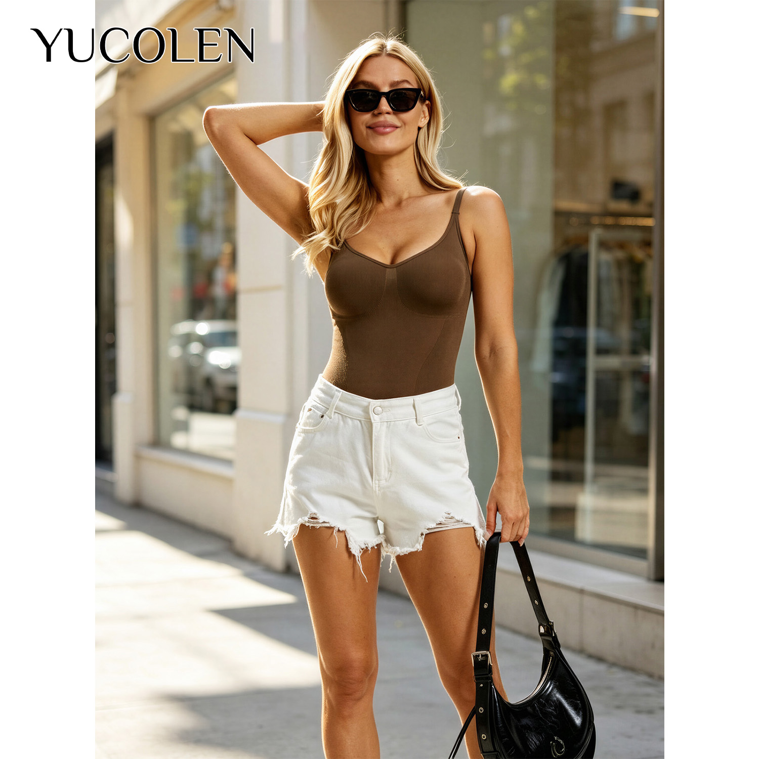 YUCOLEN Body moldeador con cue - Shapewear Bodysuit Firm reseña y precio