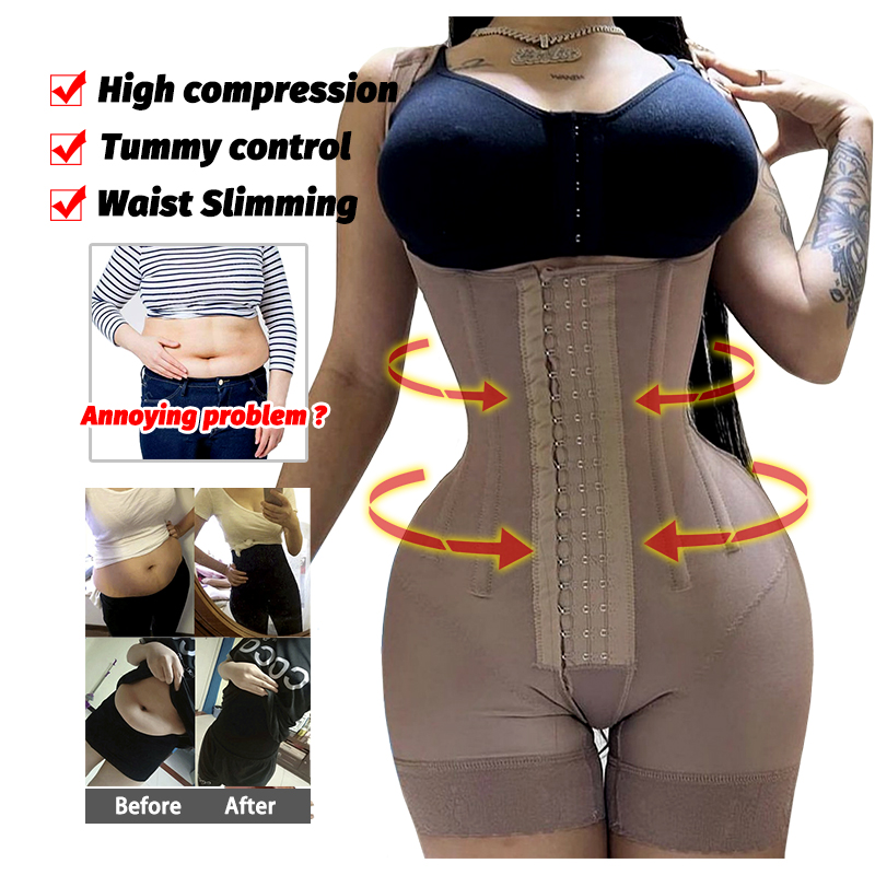 Fajas colombianas post Lipo ci - Shapewear Bodysuit Firm reseña y precio